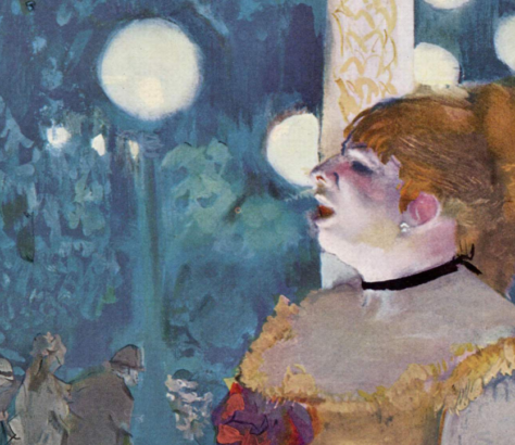 Edgar Degas, At the Café-Concert: The Song of the Dog