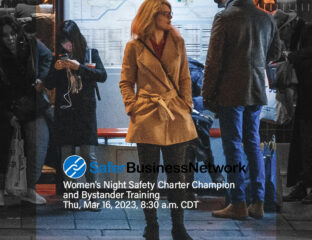 Women's Night Safety Charter Champion and Bystander Training