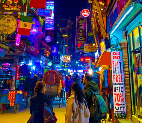 Kathmandu's Nighttime Potential