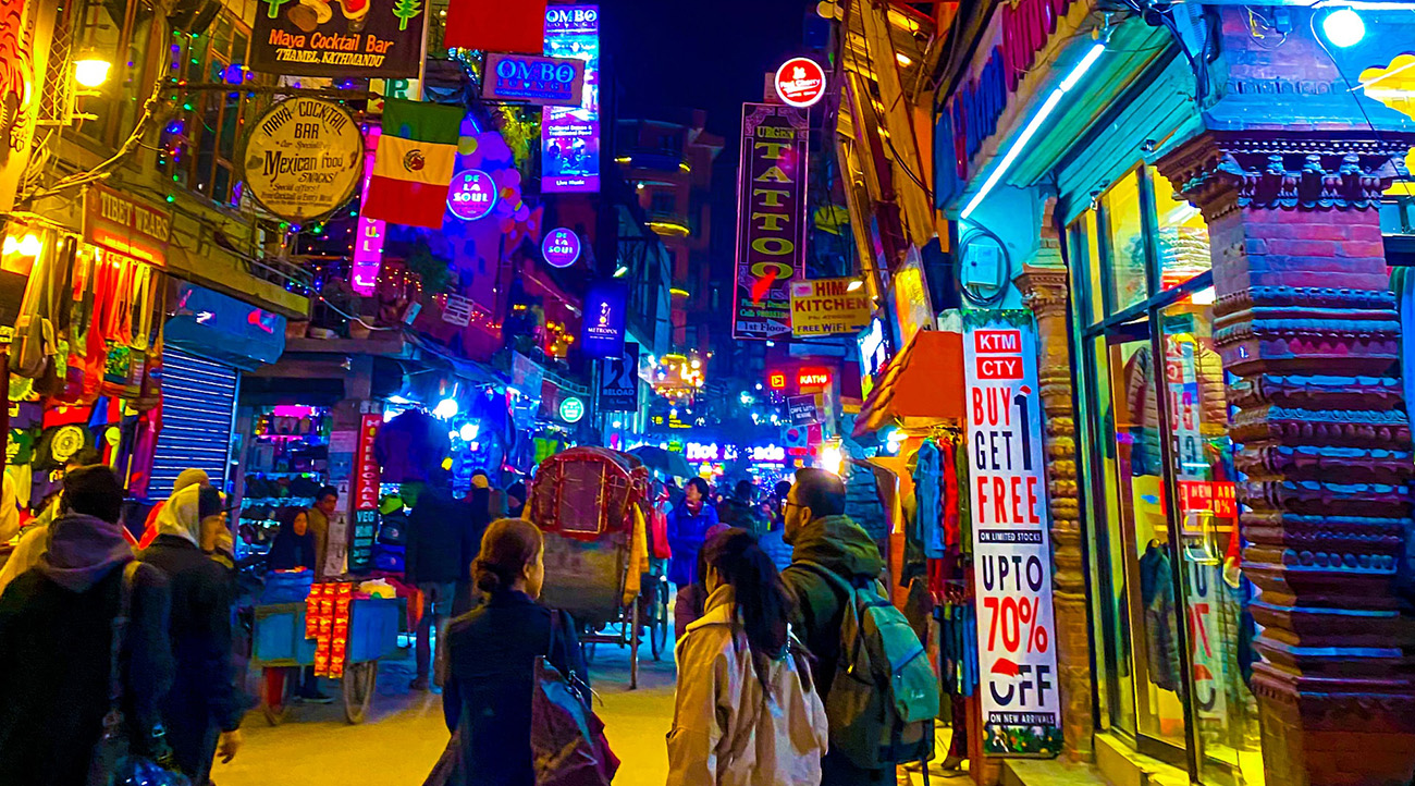 Kathmandu's Nighttime Potential